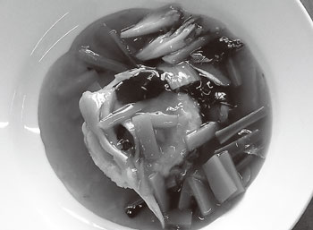 豆腐ハンバーグの野菜あんかけ