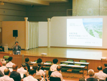 江南区会場の様子