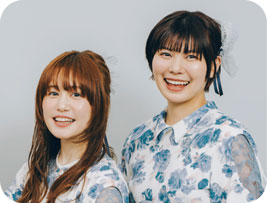 Negicco（ねぎっこ）　Nao（なお）☆さん（左）・Megu（めぐ）さん（右）