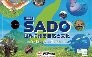 企画展「SADO　世界に誇る自然と文化」