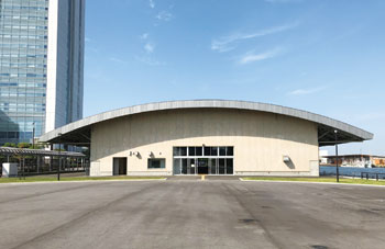 万代島多目的広場　大かま