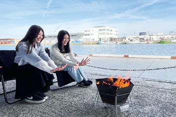 大かま焚き火パークwinter