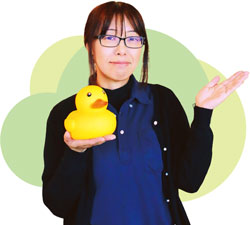 同館温泉ソムリエ星野さん