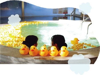 毎週日曜は超アヒル風呂