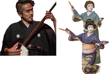 津軽三味線／日本舞踊