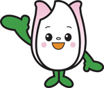 新潟市食育・花育推進キャラクター「まいかちゃん」