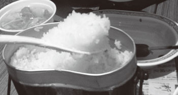 蔵の宿「菱風荘」飯ごう炊飯体験