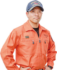 中央消防署文京出張所　特別救助隊　石田隊員