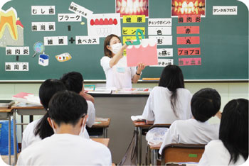 デンタルフロスの使い方を学ぼう