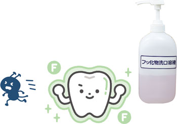 フッ化物洗口
