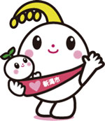 新潟市子育て応援キャラクター　ほのわちゃん