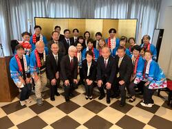 新潟市訪問団と在ヒューストン総領事館との交流会　