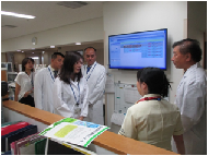 医師らが新潟市民病院で研修を実施