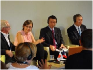 「日仏都市・文化対話」を開催（2013年9月）