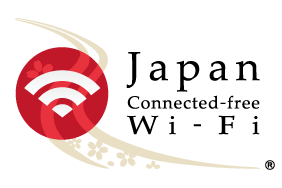 Japan Connected-free Wi-Fi ロゴ