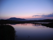 佐潟の夕暮れの写真　ダウンロードページへリンク