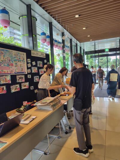 ガラポン会場の様子