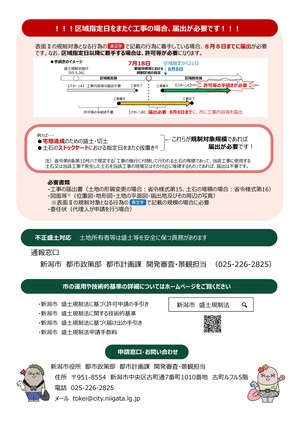 チラシ裏