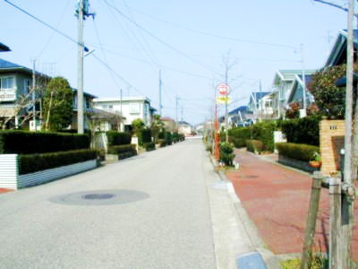 もえぎ野地区の街並み