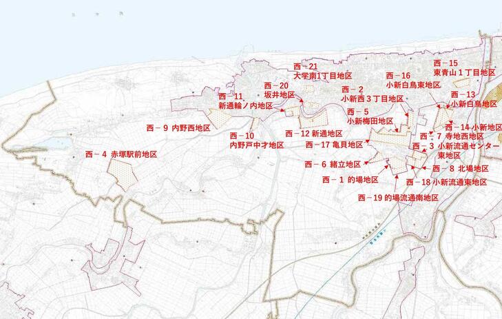 地区計画（西区）画像