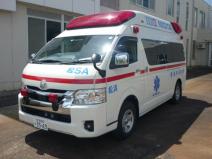 松浜出張所の救急車の写真