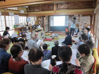 写真（認知症サポーター養成講座の様子）