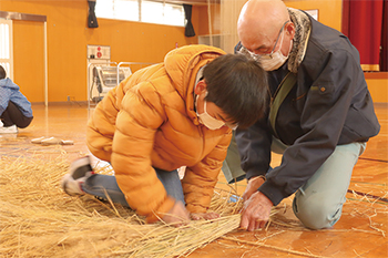 とば編み 笠木小学校